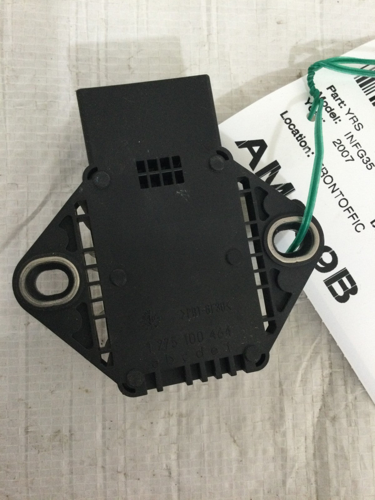 2007-2008 Infiniti G35 3.5L Yaw Rate Sensor OEM 0265005693