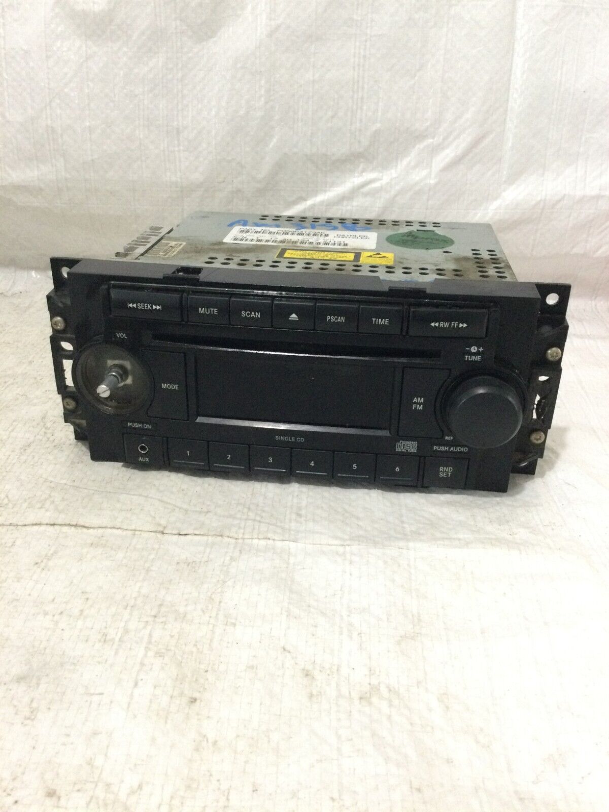 2007 Dodge Ram 2500 Audio Radio Equipment Reciver  05064173AK OEM