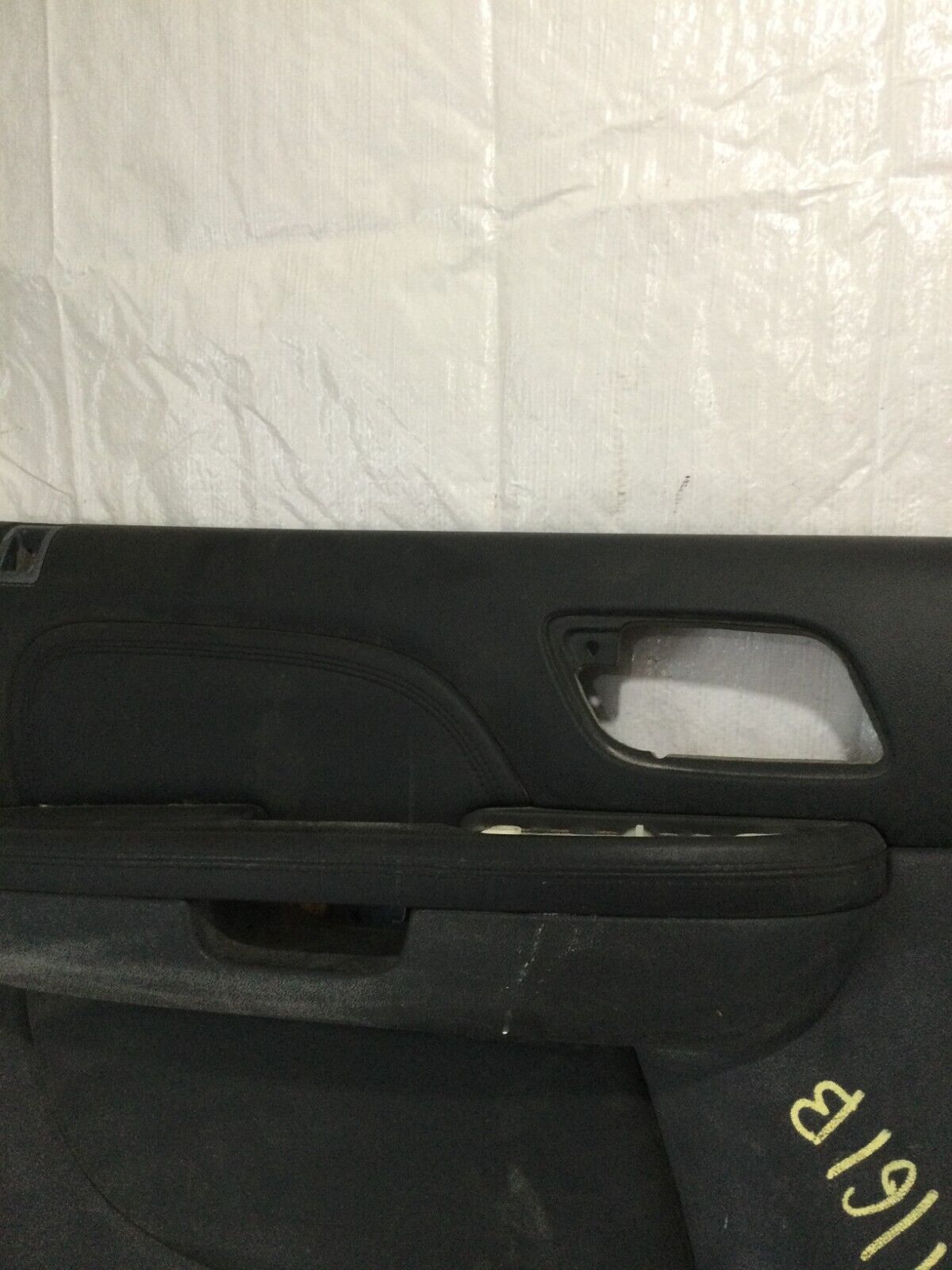 2007-2009 Cadillac Escalade ESV Rear Left Door Trim Panel Black OEM 15096294