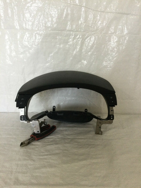2007-2008 Infiniti G35 Speedometer Cluster Trim Bezel W/ Switches 48470JK60A OEM