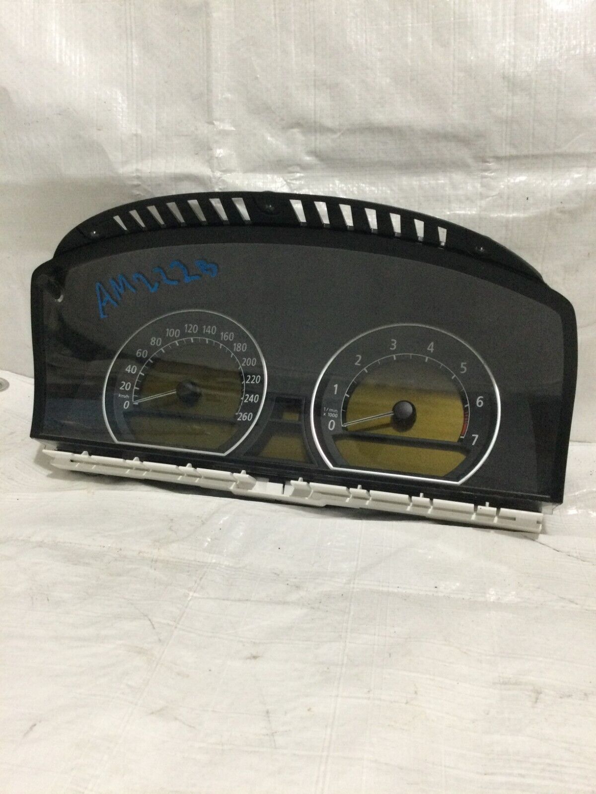 2004 BMW 745I Speedometer Gauges Instrument Cluster KPH 6942478 OEM