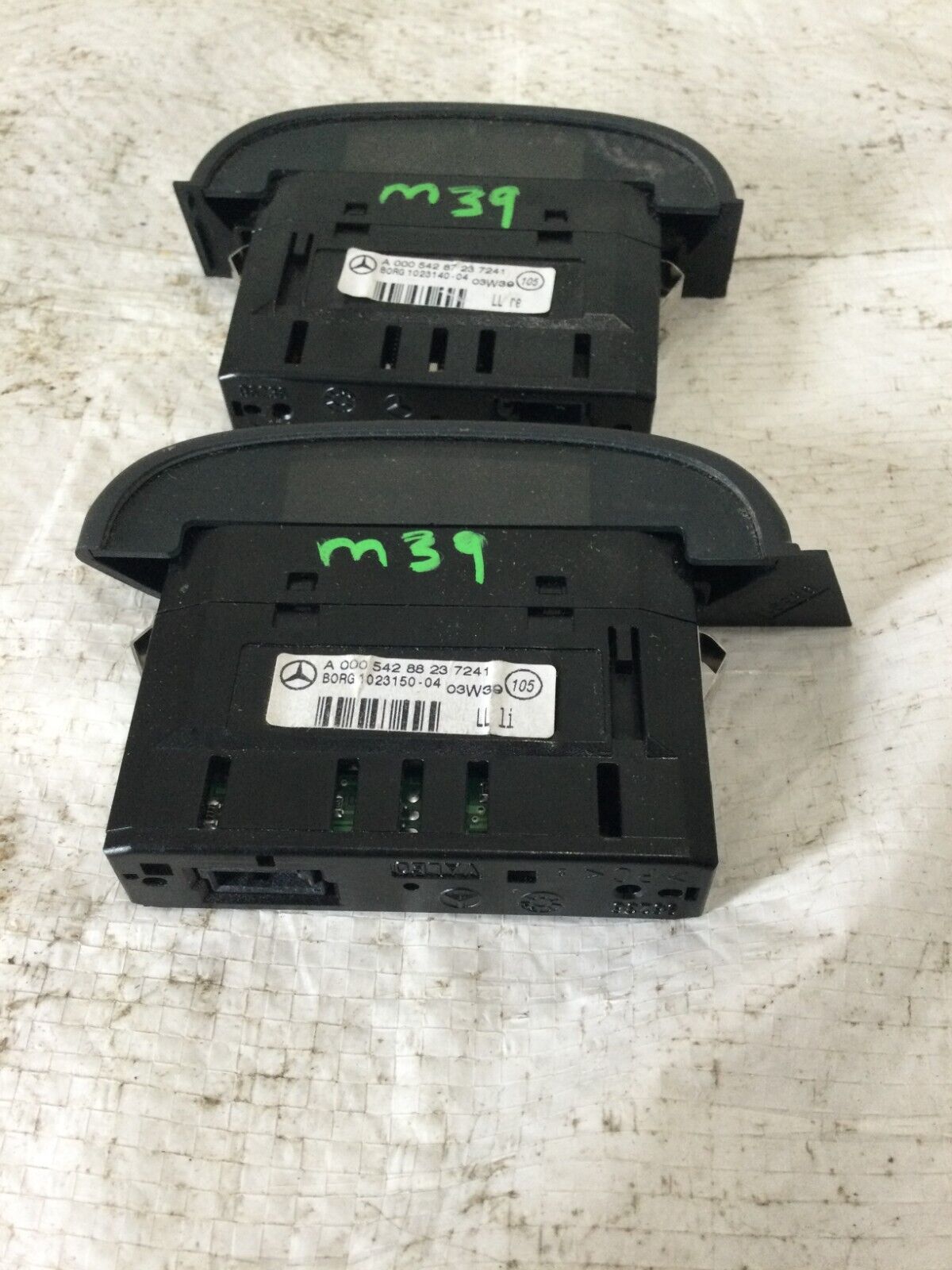 2004 Mercedes Benz S430 Dash Sensor Display Screen Set OEM