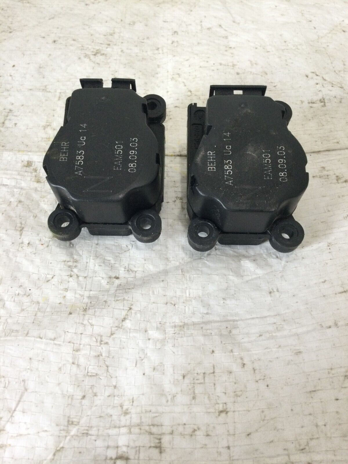 2004  Mercedes-Benz S-Class Air Flap Blend Door Actuator OEM Set of 2