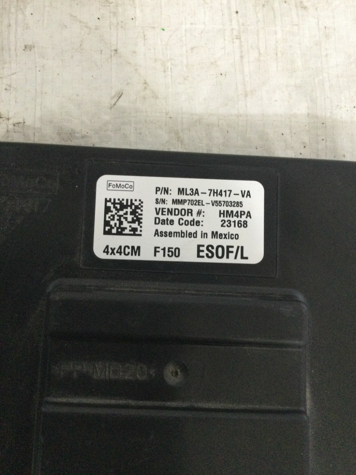 2023 Ford F150 F-150 Transfer Case Control Module OEM ML3A-7H417-VA DAMAGED