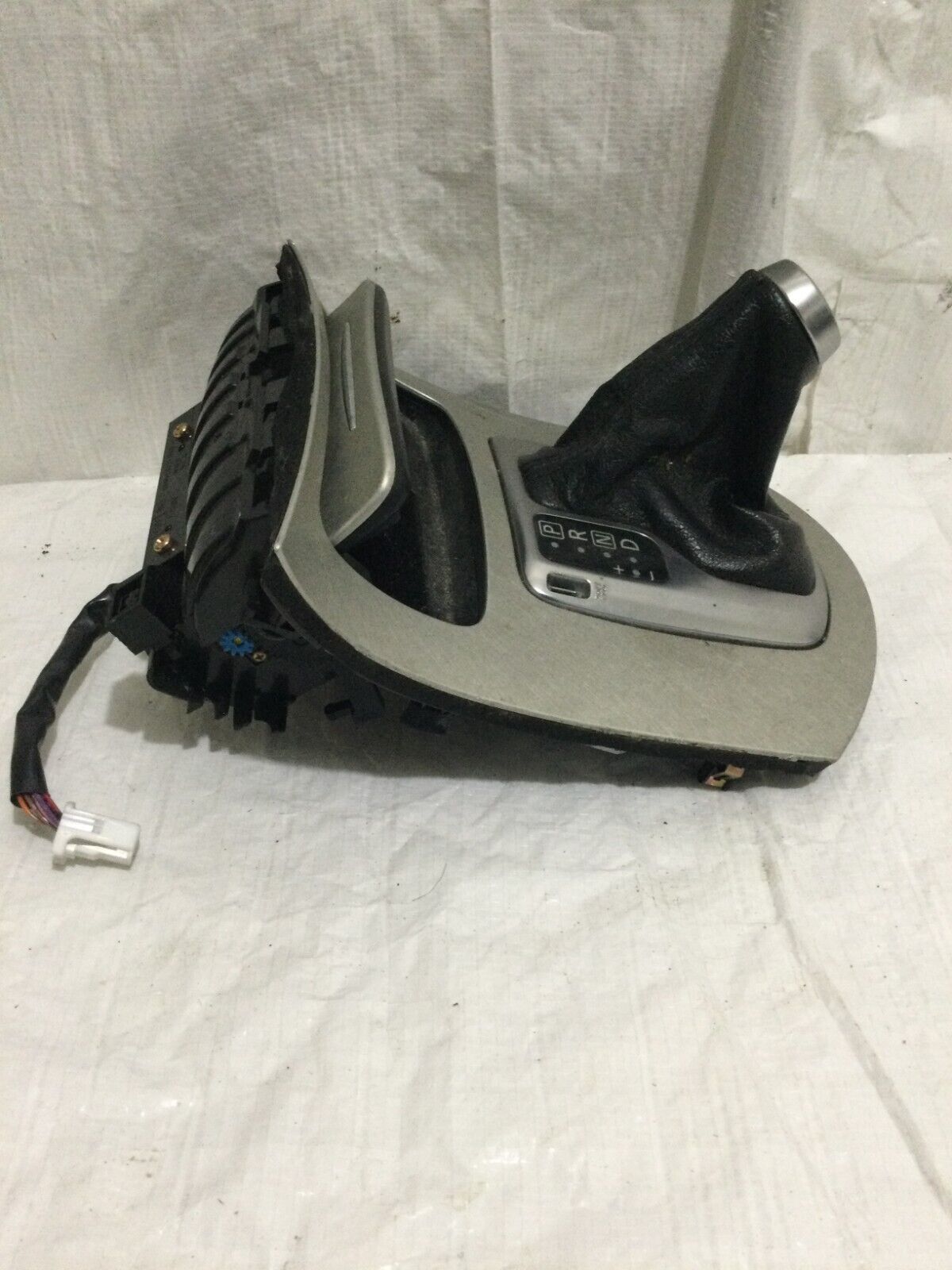 2007-2008 Infiniti G35 A/T Center Console Shifter Bezel Trim Boot OEM