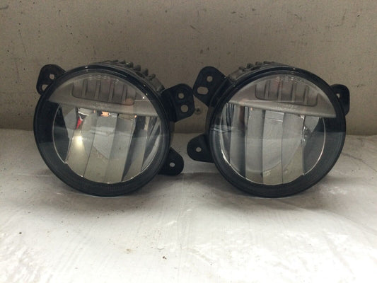 2018 Jeep Wrangler JK Led Fog Light Pair Factory OEM