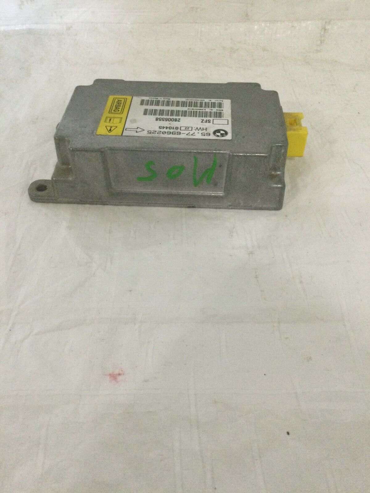 2006 BMW 750Li Sedan Crash Impact Sensor Module OEM 6960225 