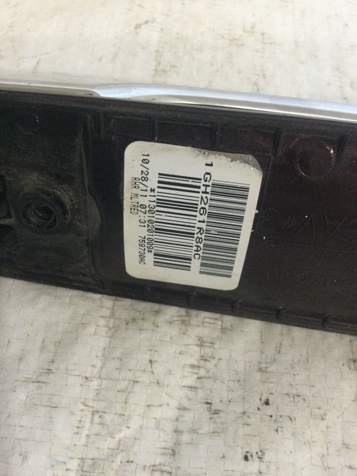 2019 Dodge Ram 1500 Exterior Door Handle Rear Right Passenger OEM 1GH261R8AC OE