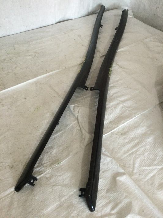 2011 BMW X5 4.4L Front Right Left Bamboo Console Trim Set OEM 70P2012-02