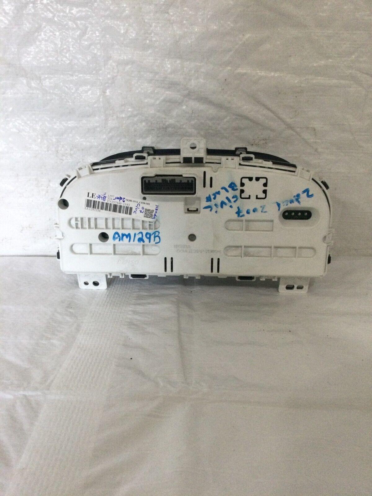 2007 Honda Civic Speedometer Gauges Cluster KPH 78200-SVA-C030-M1 OEM