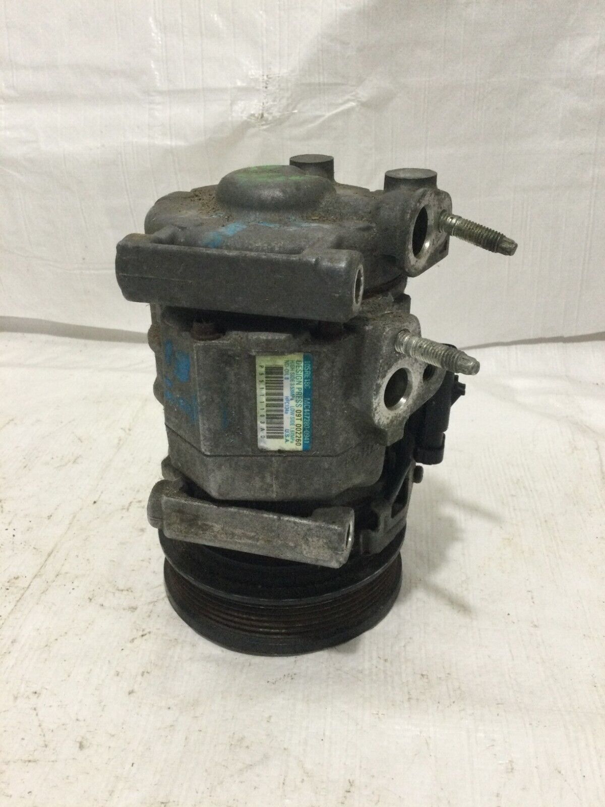 2017 Dodge Grand Carvan Air Compressor OEM