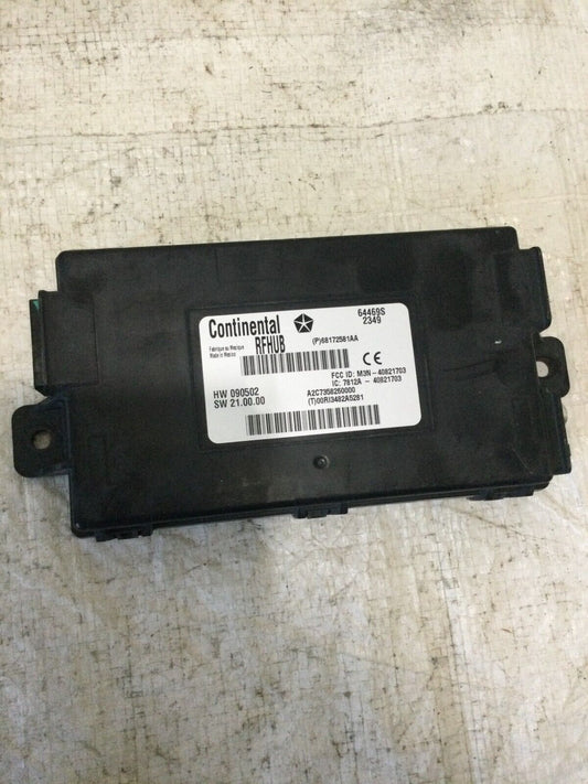 2013 Dodge Journey Keyless entry Receiver Module ECU ECM 68172581AA OEM