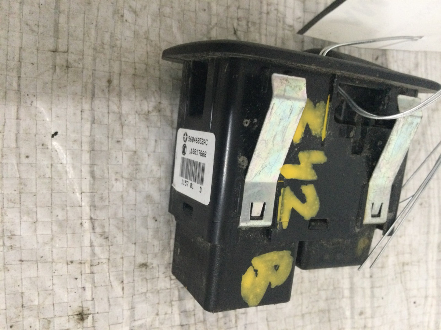 2017 Dodge Ram 3500 Rear Power Window Switch OEM 56046832AC