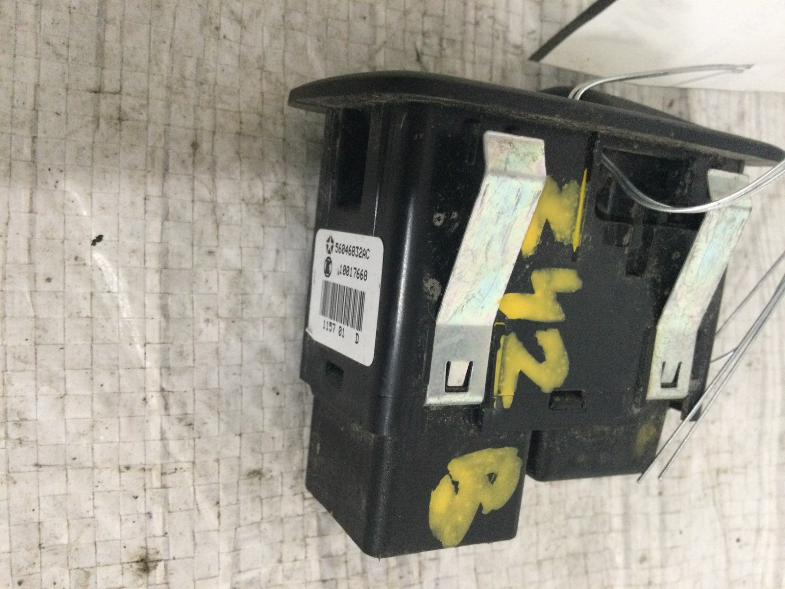 2017 Dodge Ram 3500 Rear Power Window Switch OEM 56046832AC