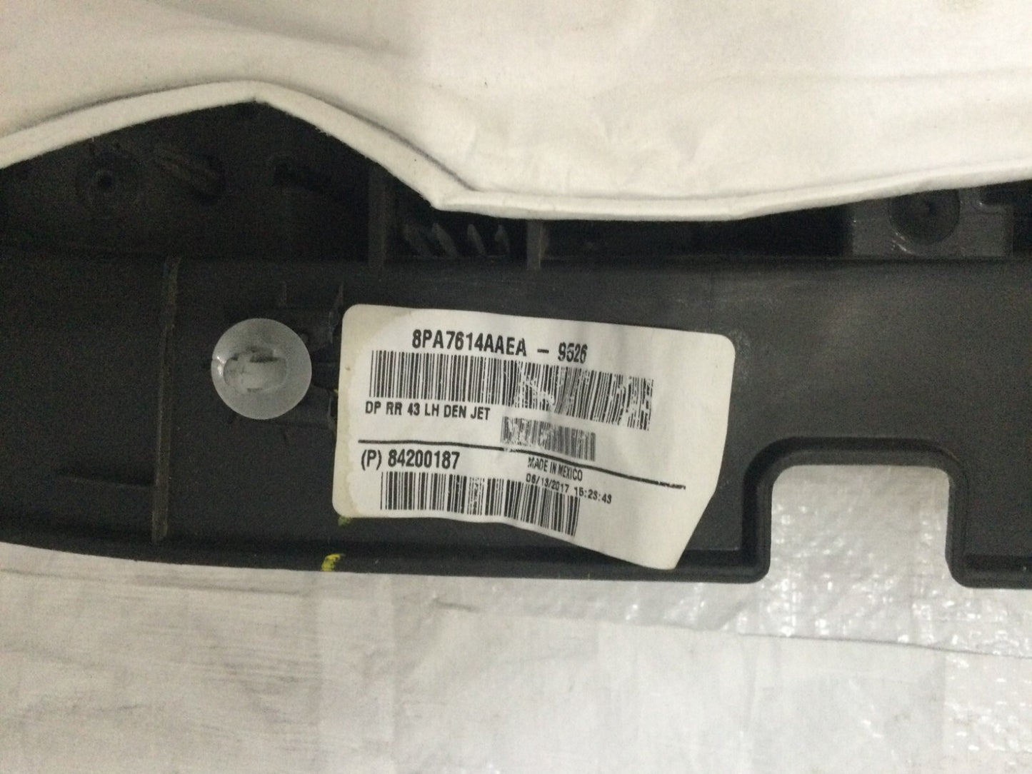 2017 Sierra Denali Rear Left Driver Door Interior Trim Panel 84200187 OEM