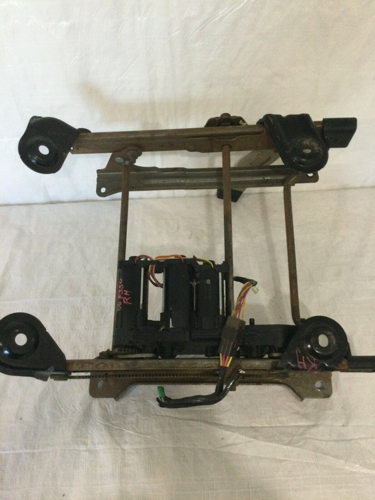 2005 Ford F350SD Front Right Passenger Power Seat Track w/ Motors OEM
