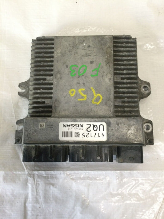 2017 Infiniti Q50 ECM Engine Control Module 417125 UQ2