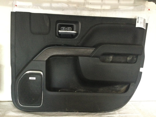 2017 Sierra Denali Front RH Passenger Door Interior Trim Panel OEM 84200136