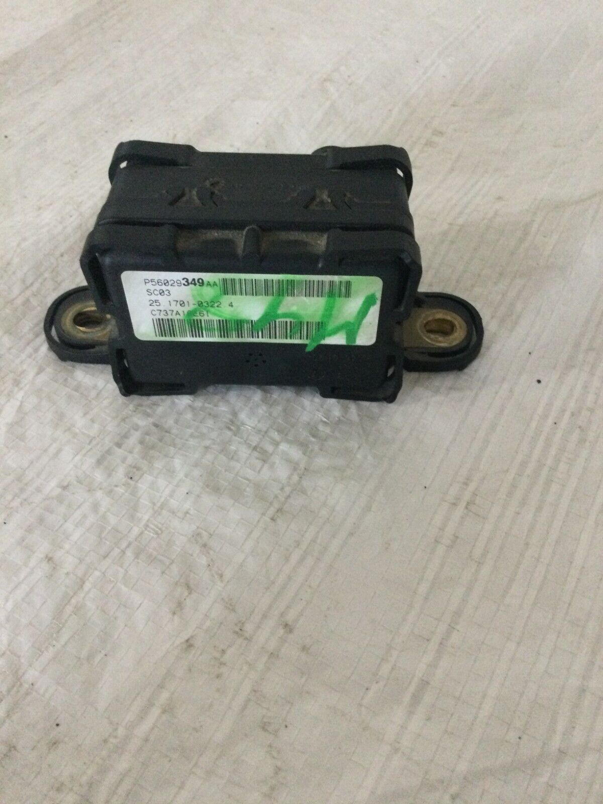 2007 DODGE NITRO 2.8 CRD 4WD ESP Yaw Rate Acceleration Sensor P56029349AA OEM