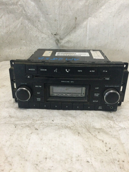 2011 Dodge Ram 3500 Radio CD MP3 Player OEM 05091228AD
