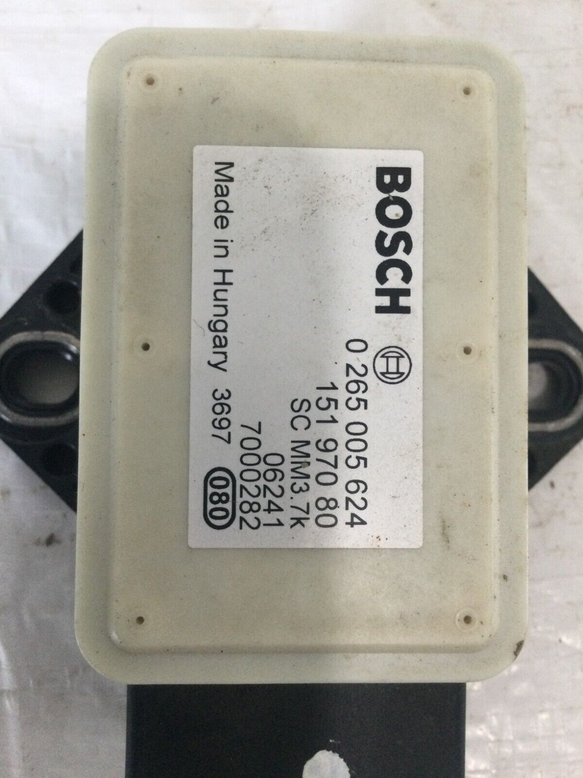 2007-2009 Cadillac Escalade ESV Yaw Rate Sensor OEM 15197080
