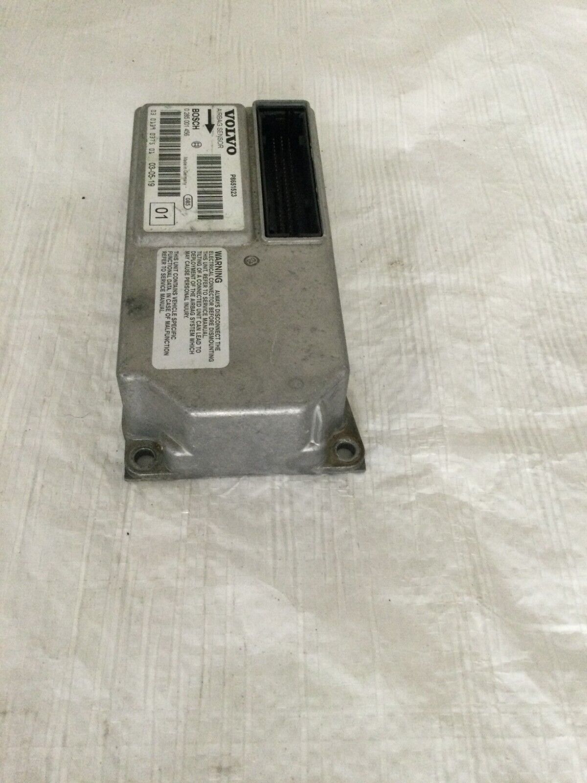 2004 Volvo S60 SRS Control Module 8651523 OEM