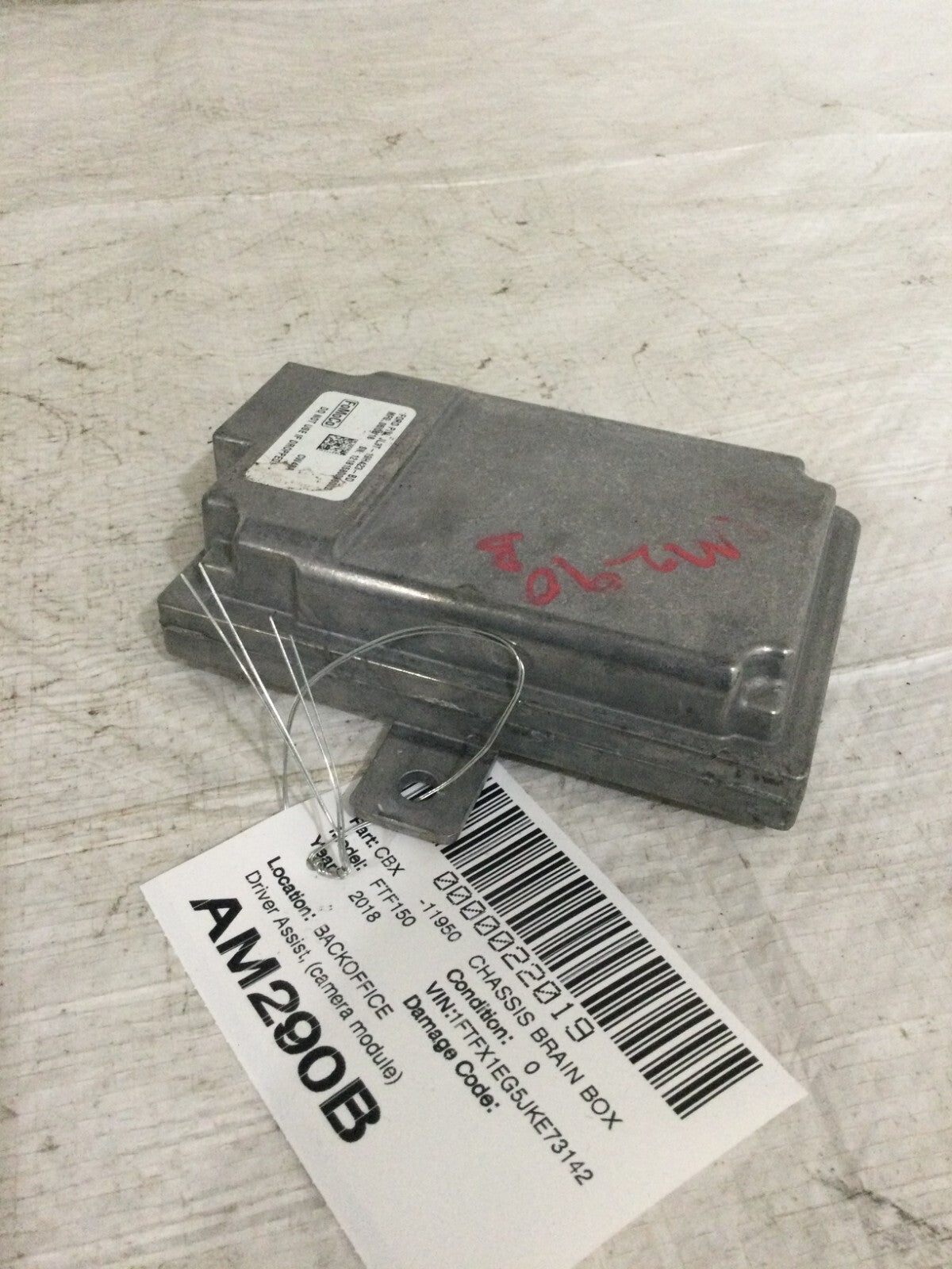 2018 Ford F-150 Camera Control Module JL3T-19H423-BD OEM