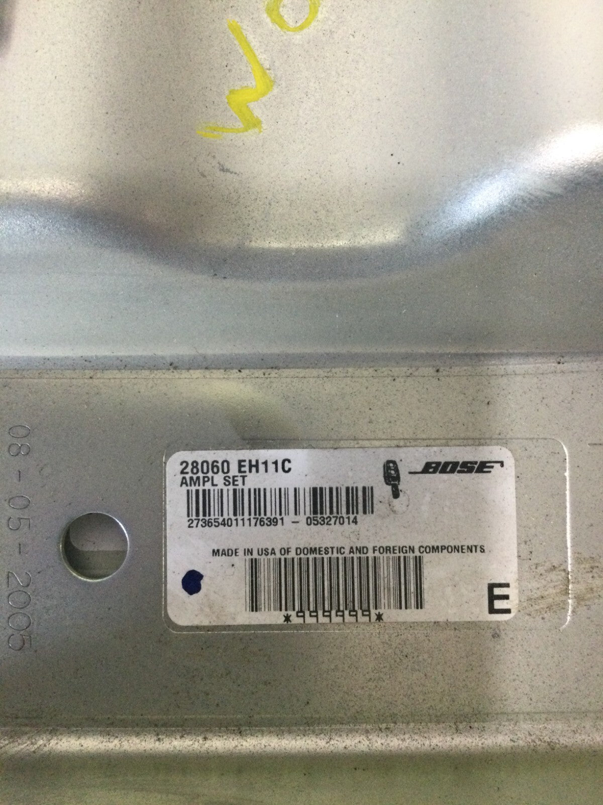 2006-2010 Infiniti M45 Bose Stereo Radio Audio Amplifier 28060 EH11C OEM