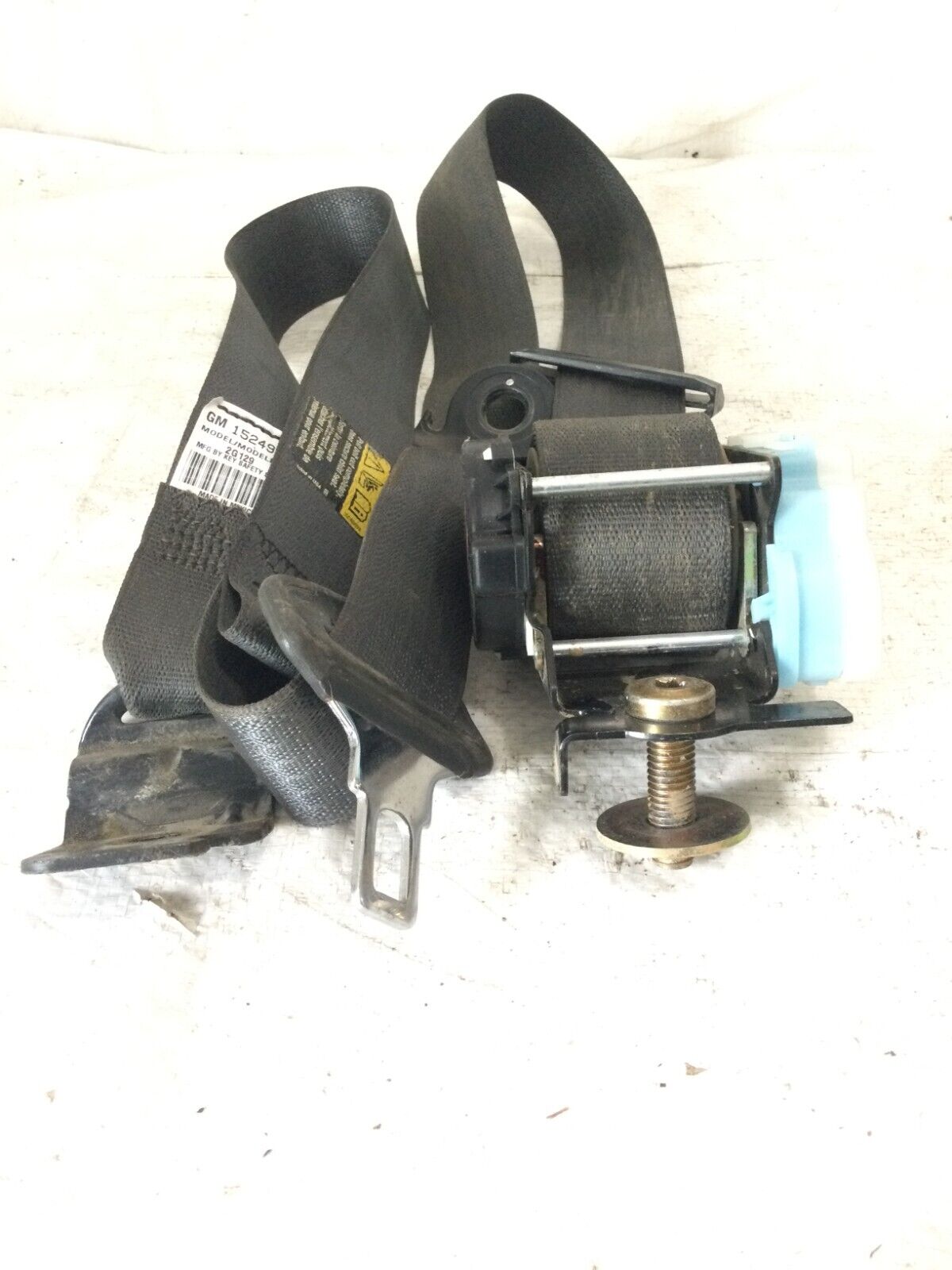 2005 Chevrolet Silverado 1500 Rear Right Seat Belt GM 15249689 OEM
