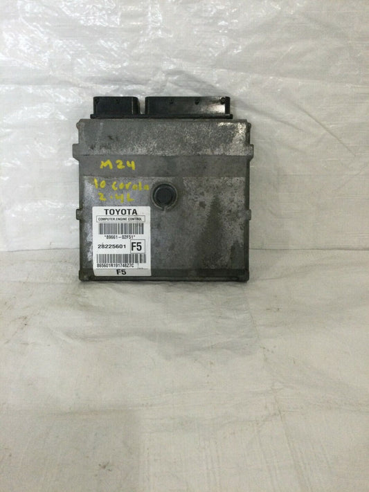 2009 2010 Toyota Corolla Engine Computer Control Module ECM 89661-02F51 OEM