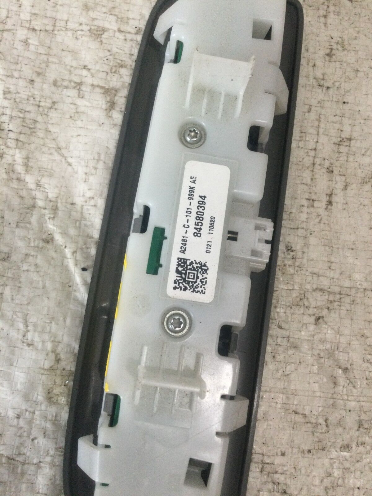 2021 GMC Sierra 3500 Led Rear Seat Position Center Reading Lamp Gray 84580394 OE