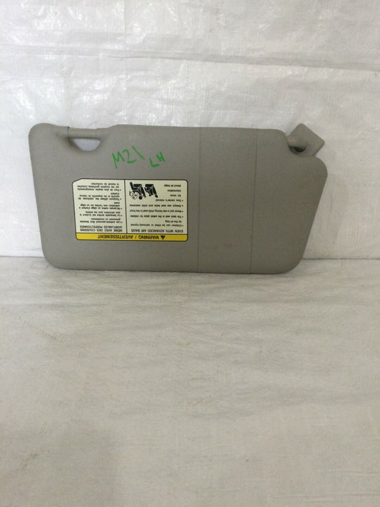 2015 Nissan Micra Sun Visor Left Driver Side OEM LH