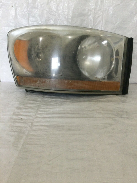 2006 2007 2008 Dodge Ram 1500 2500 3500 Headlamp Right RH Halogen 55077794AB OEM