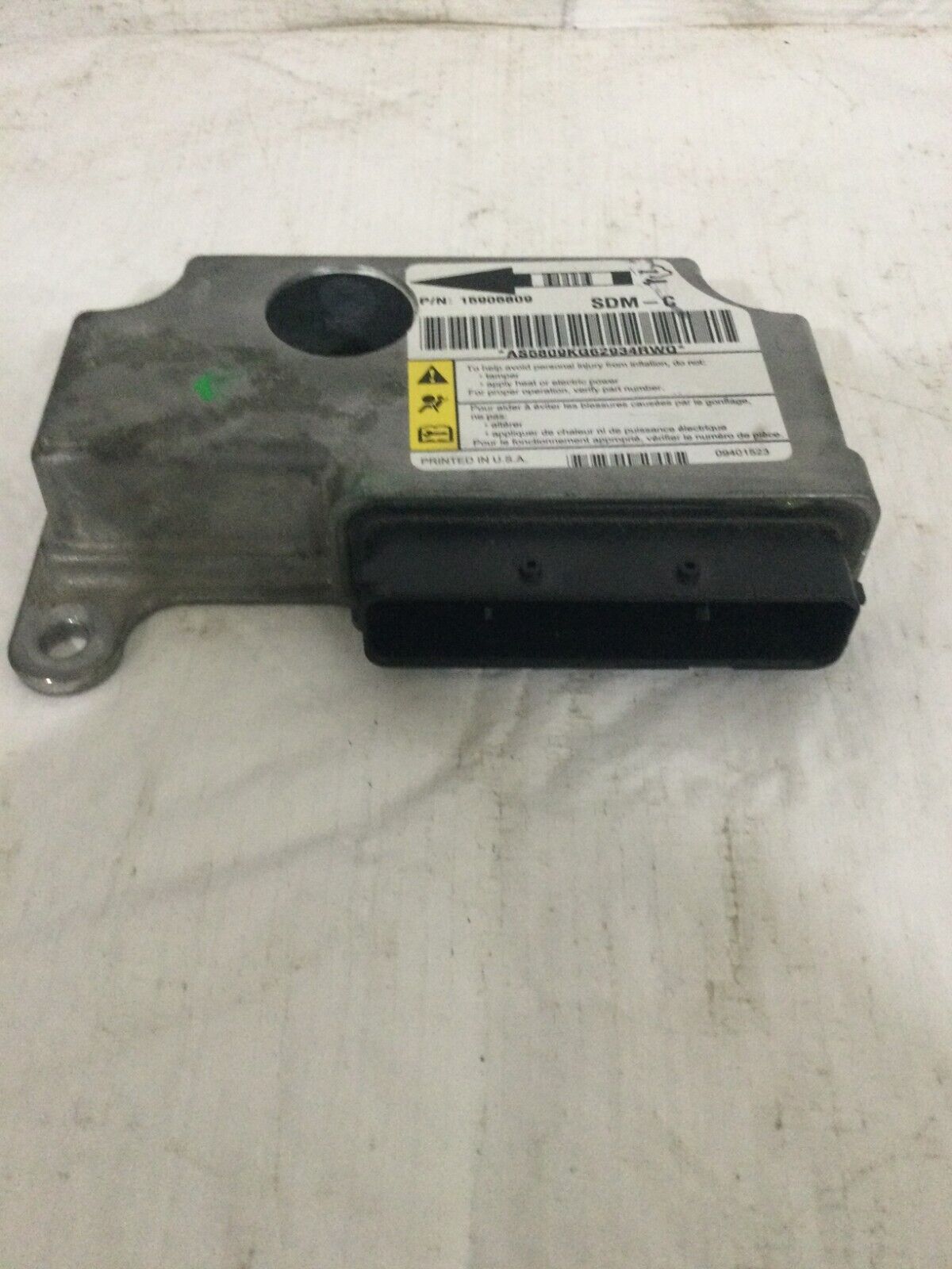 2007 GMC Yukon SRS Control Module 15905809 OEM