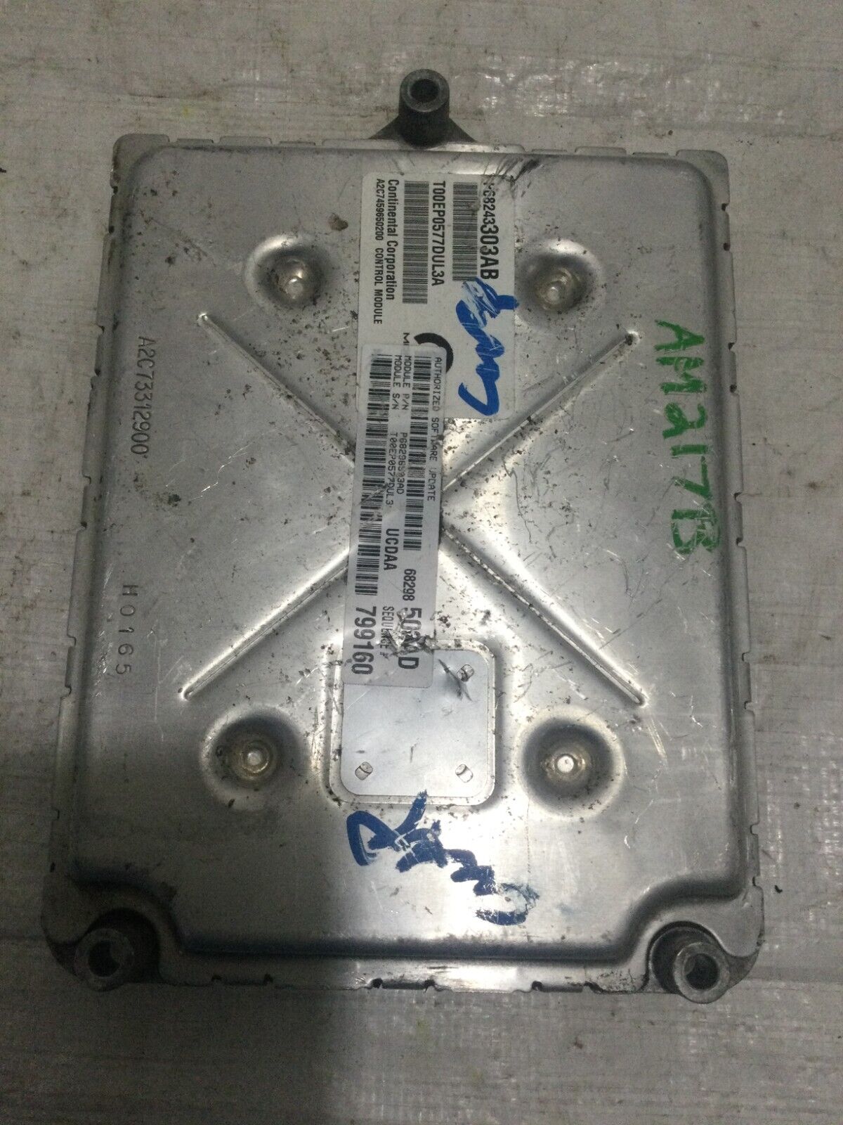 2017 RAM 1500 Engine  Electronic Control Module ECM  68243303AB OEM