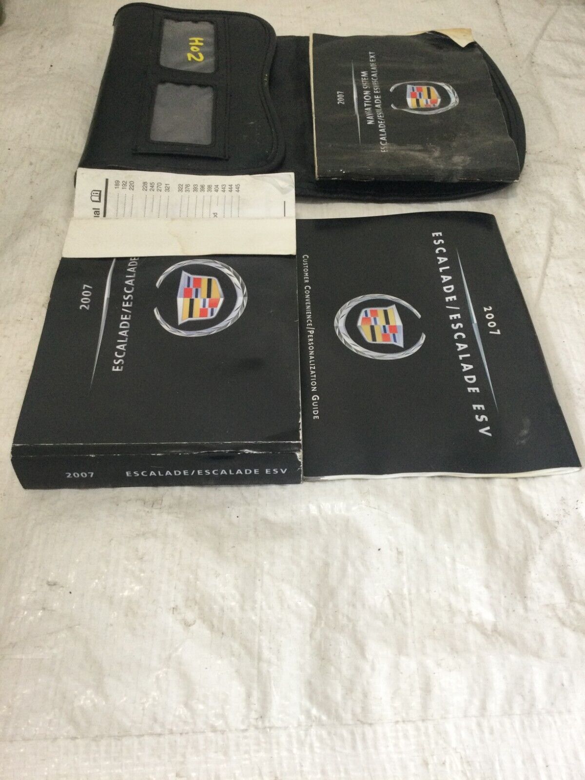 2007 Cdillac Escalade Owner Manual