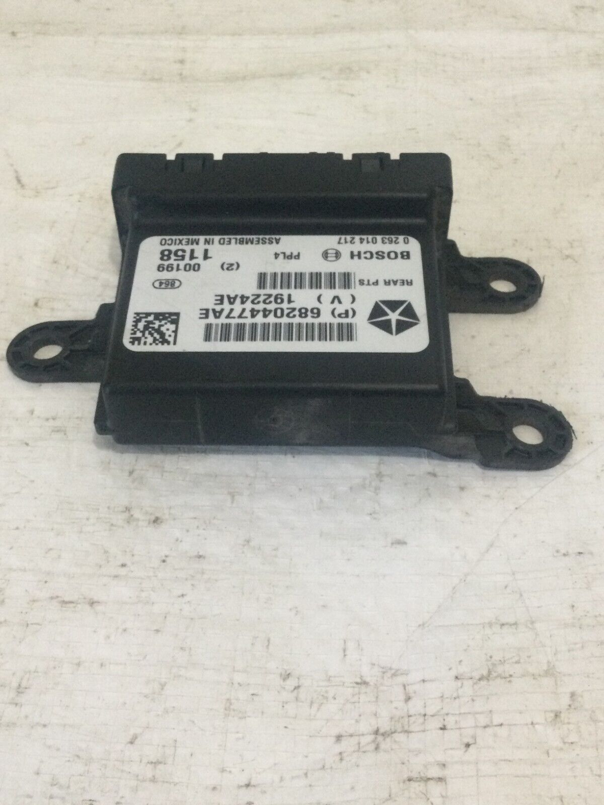 2018 Dodge Ram 2500 Driver Park Assist Module 6.7L 68204477AE OEM