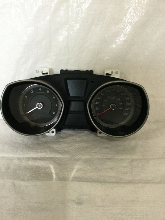 2016 Hyundai Elantra GT Speedometer Gauges Instrument Cluster KPH OEM 94004A5510