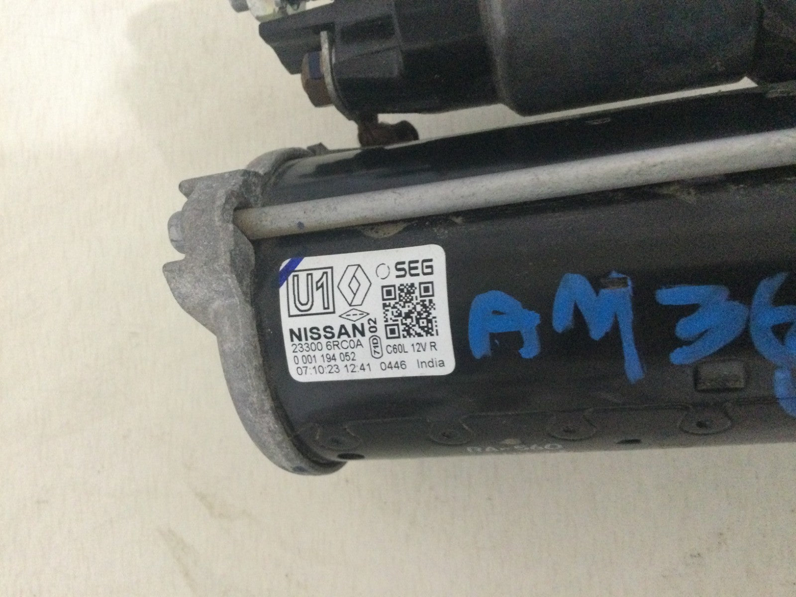 2024 Nissan Rogue 1.5L Starter Motor OEM 23300 6RC0A