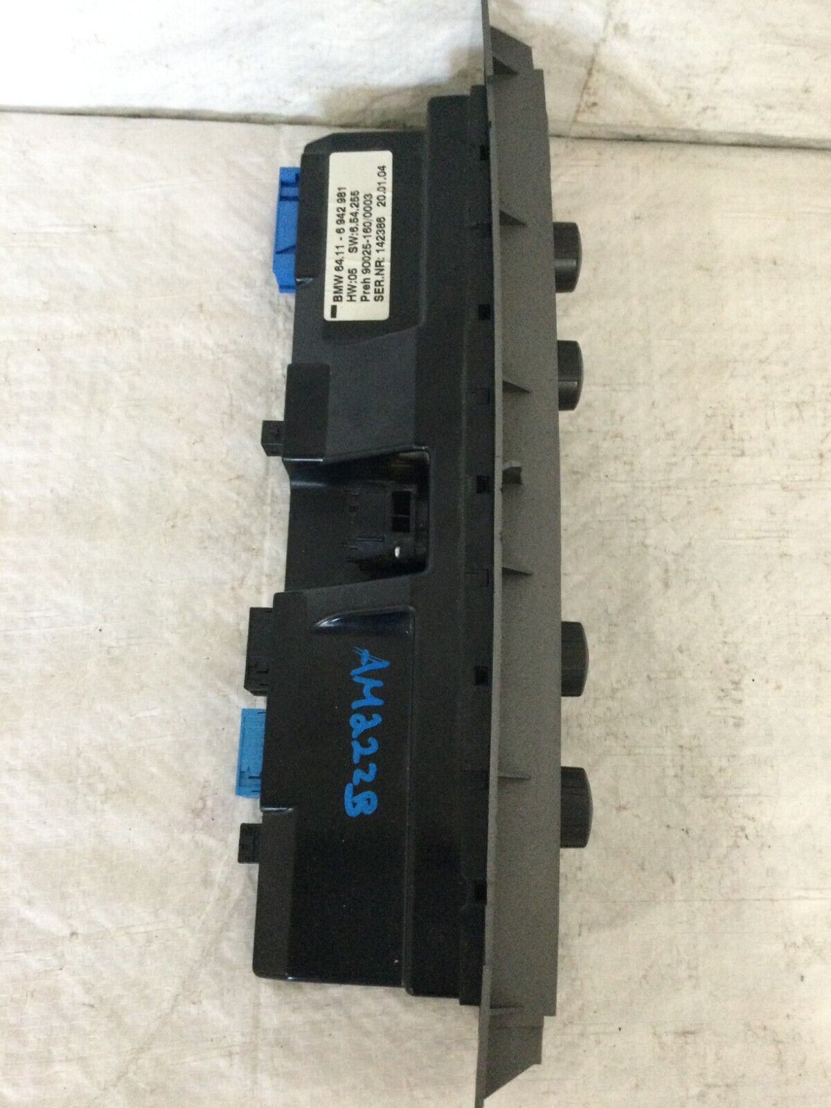  2004 BMW 745i E65/E66 A/C Heater Climate Control Unit OEM 6942981