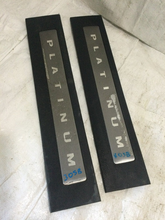 2015 Ford F150 Platinum Front RH and LH Door Sill Scuff Plate FL3Z-1613208-AA OE