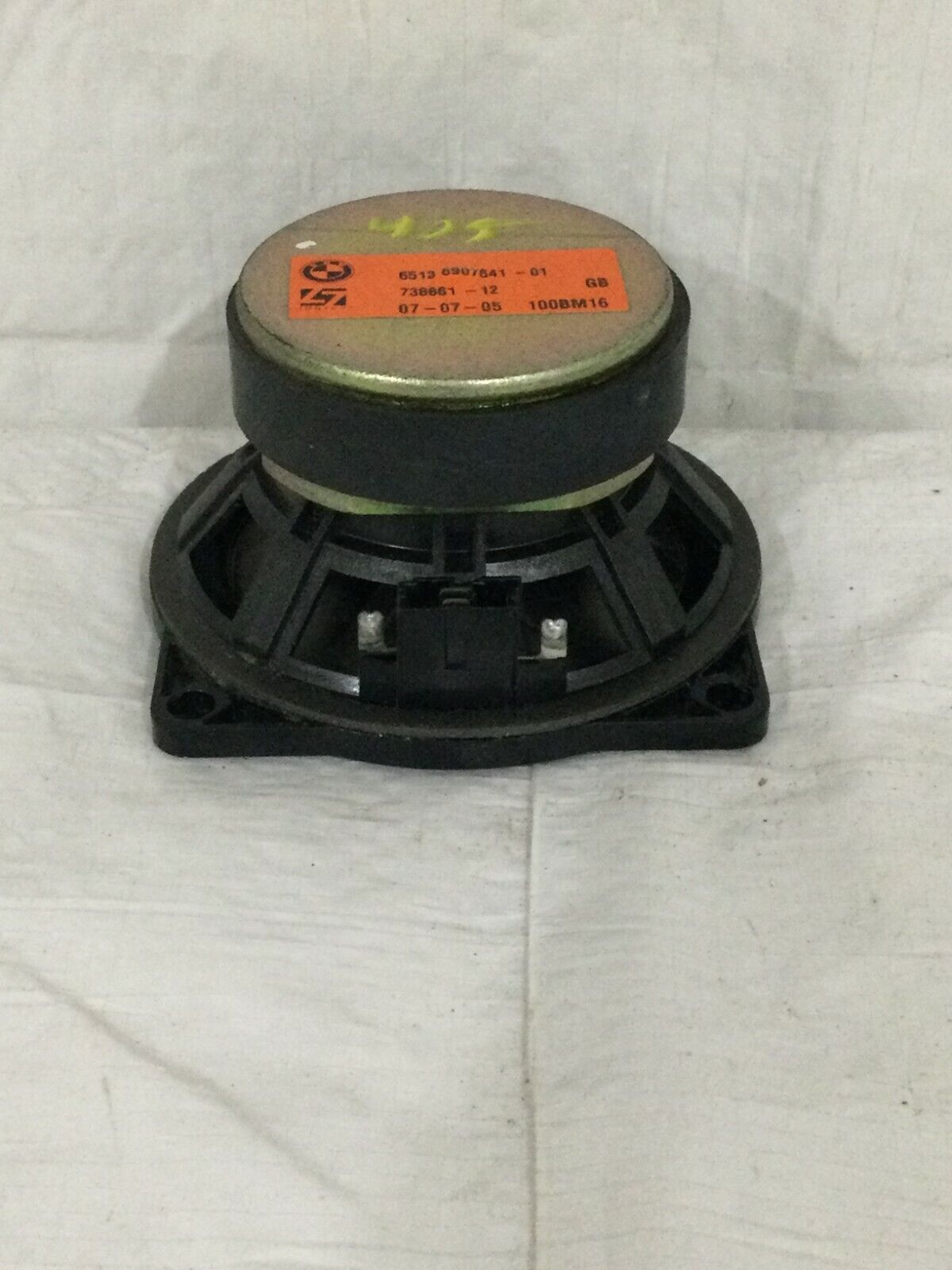 2006 BMW 750LI Rear Right Door Speaker OEM RH 6907641