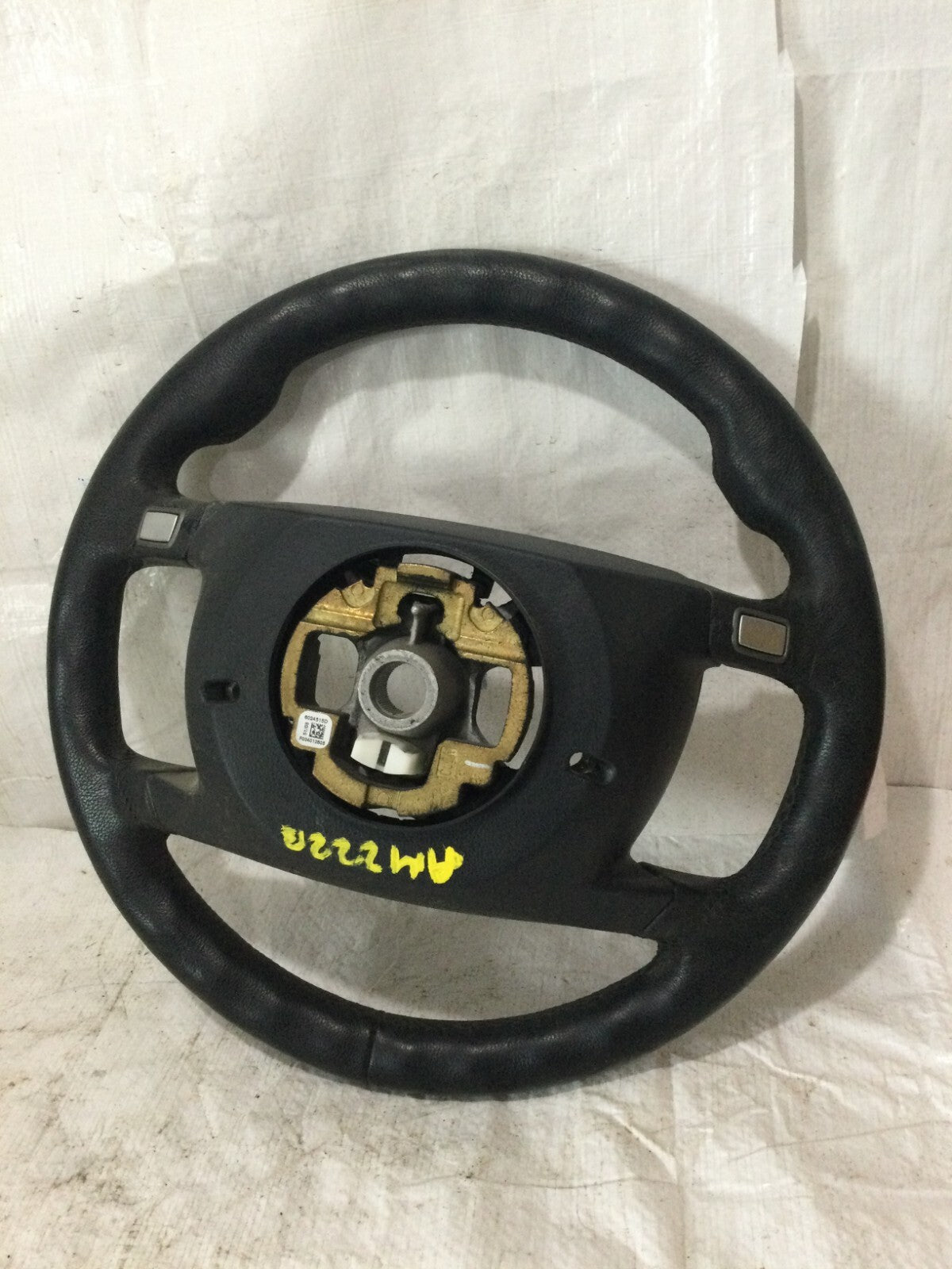 2004 BMW 745I Black Steering Wheel W/ Control Buttons OEM