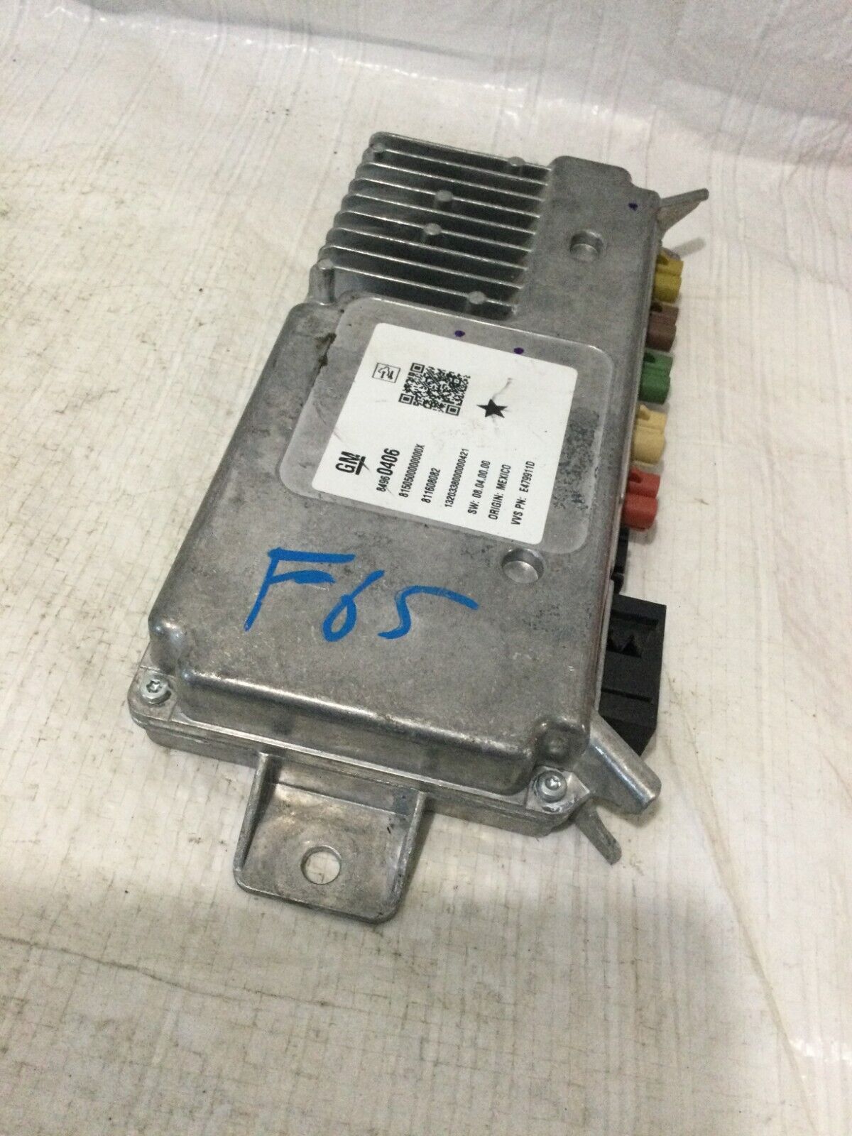2019-2022 GMC Sierra 3500HD Trailer View Video Control Module OEM 84960406