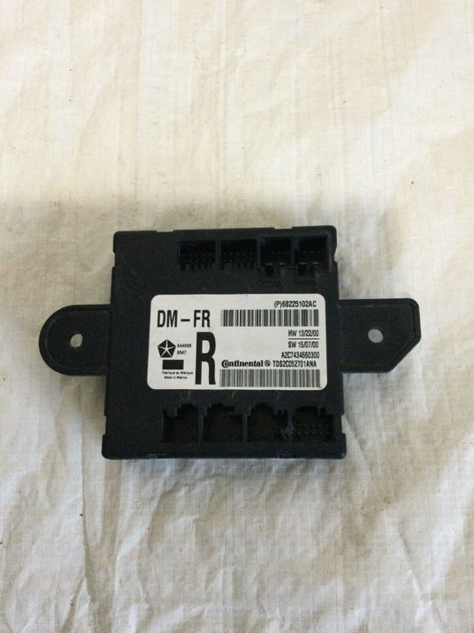 2017 Ram 1500 Front Right Door Control Module OEM 68225102AC