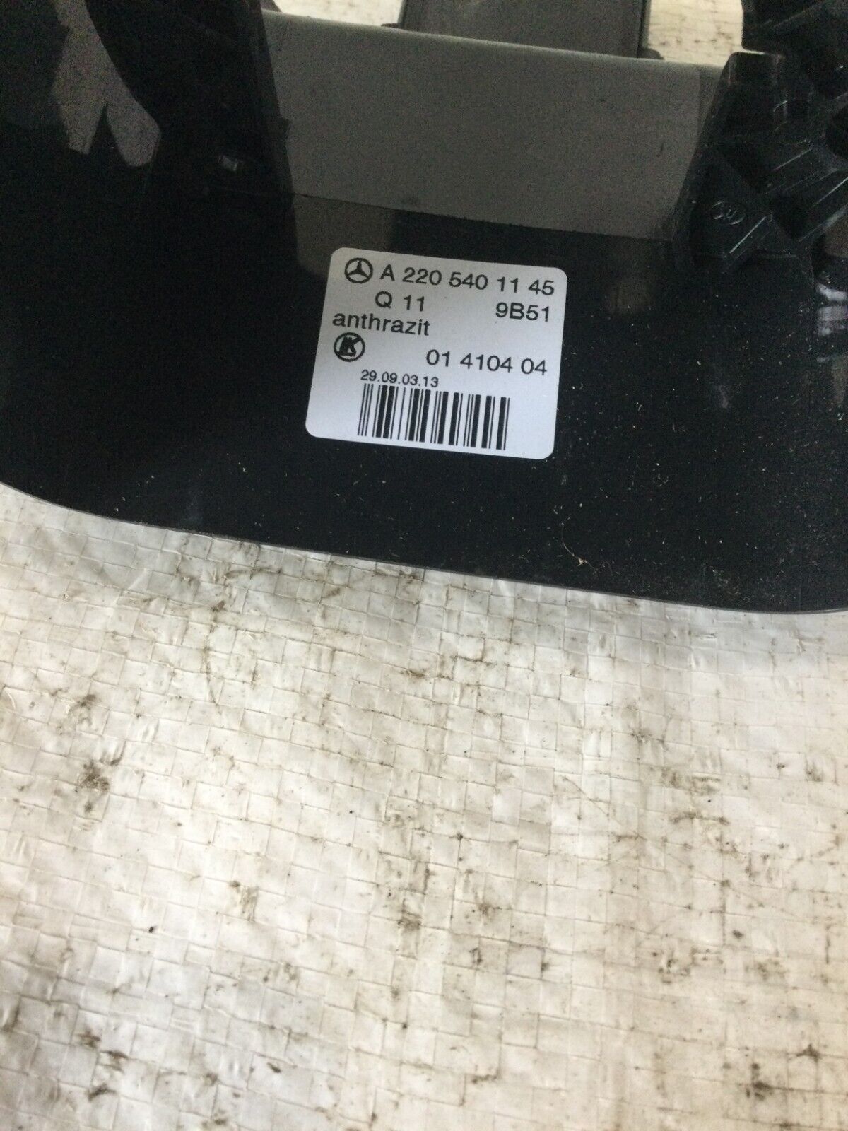 2004 Mercedes-Benz S-Class Steering Column Shroud Trim Cover A2205401145 OEM