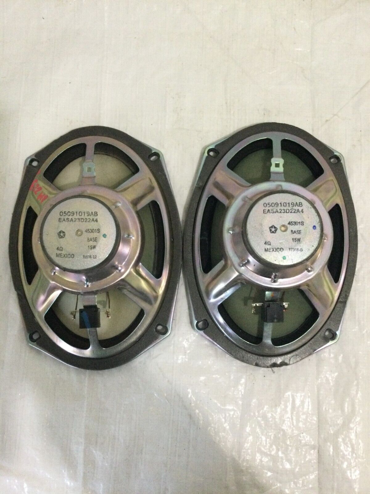 2016-2017 RAM 2500 3500 Front Left Right Door Speaker 6.7L Diesel 4801768AC OEM