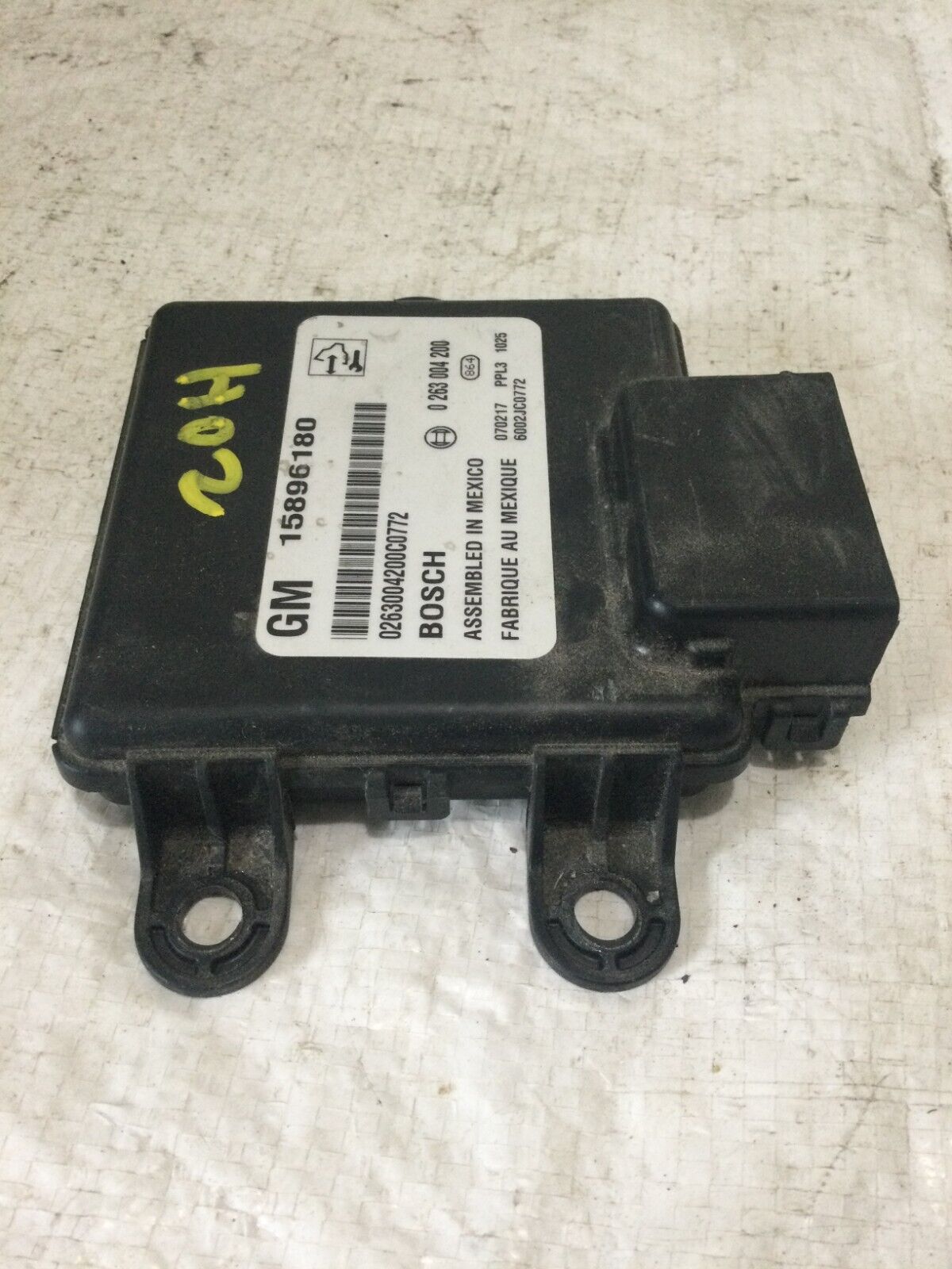 2007 Cadillac Escalade Driver Park Assist Control Module 15896180 OEM