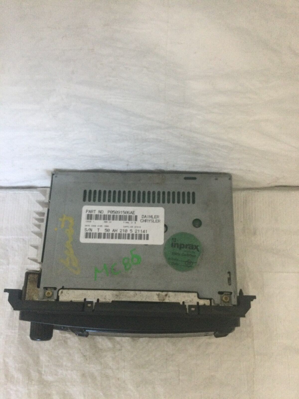 2002 -2007 Dodge Chrysler Jeep Radio CD Player Factory OEM P56038589AE