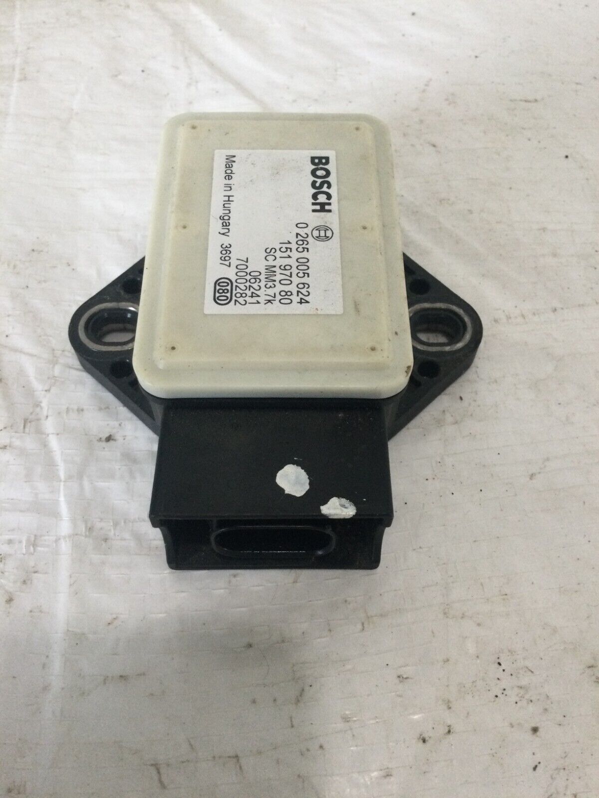 2007-2009 Cadillac Escalade ESV Yaw Rate Sensor OEM 15197080